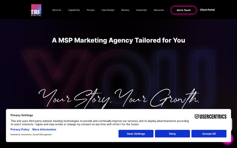 TRIdigital Marketing Homepage